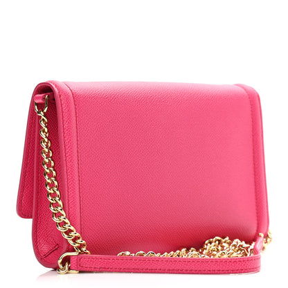 Salvatore Ferragamo Hammered Calfskin Vara Bow Minibag Pink 3 of 9