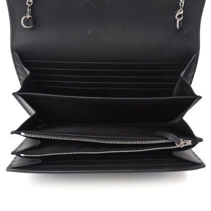 Gucci Suede Mini Dionysus Chain Wallet Black 5 of 11