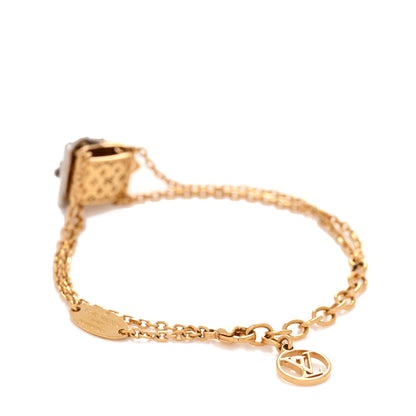 Louis Vuitton Nanogram Buckle Bracelet Gold 3 of 5