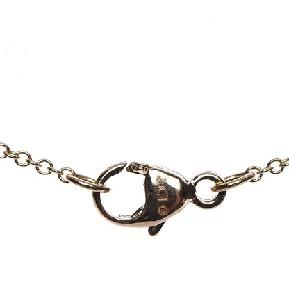 David Yurman 18K Yellow Gold Blue Sapphire Diamond Evil Eye Necklace 6 of 7