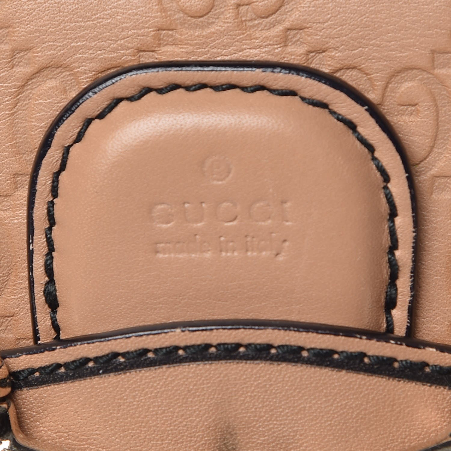 Gucci Guccissima Small Emily Chain Shoulder Bag Camelia 9 of 15