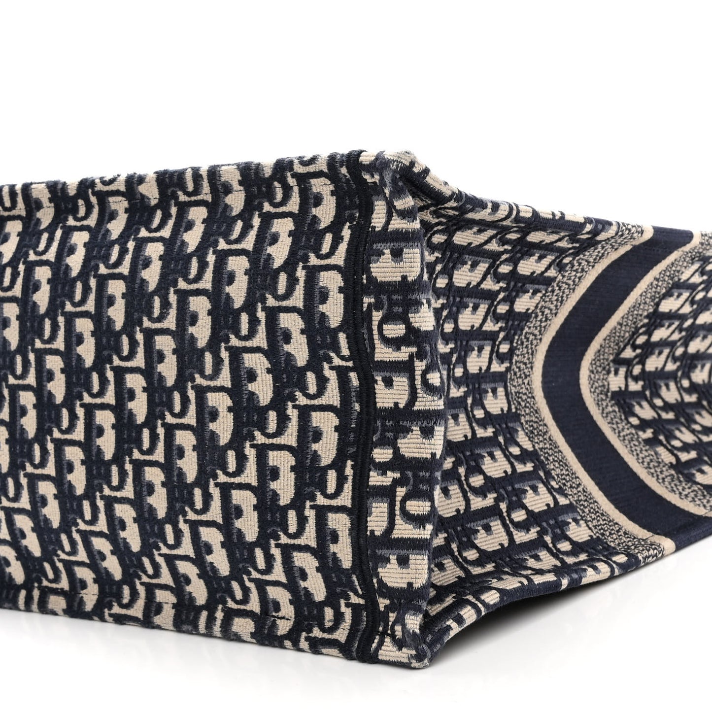 Oblique Large Book Tote Blue Multicolor