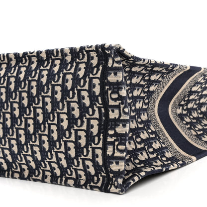 Christian Dior Oblique Large Book Tote Blue Multicolor 9 of 9