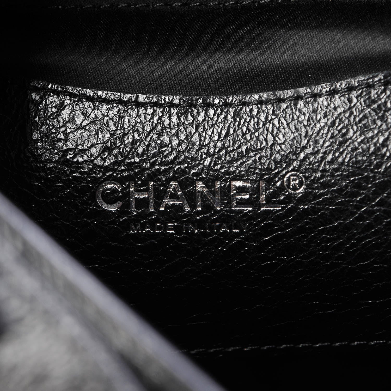 Chanel Glazed Calfskin On The Road Drawstring Tote Black 6 of 7