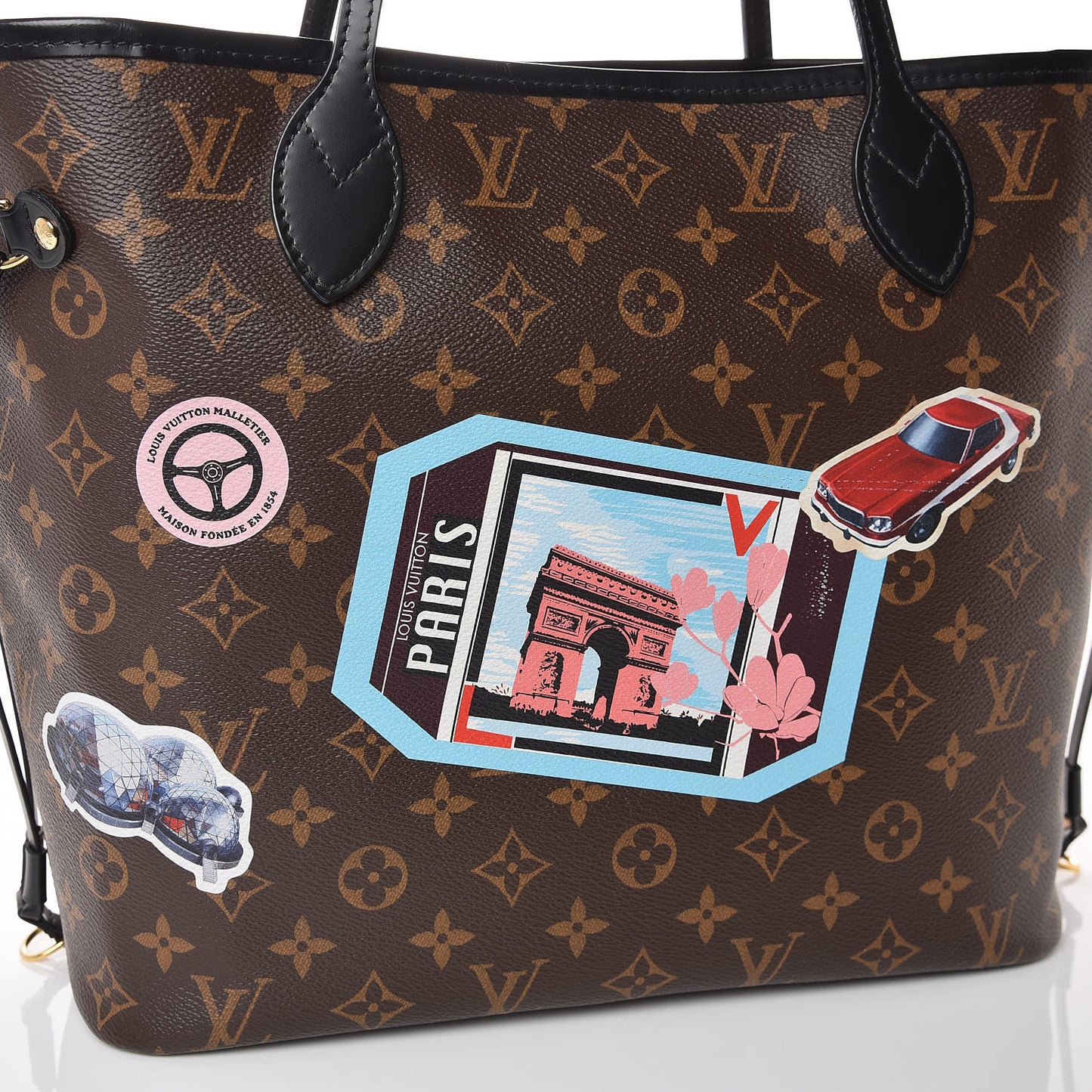 Monogram World Tour Neverfull MM