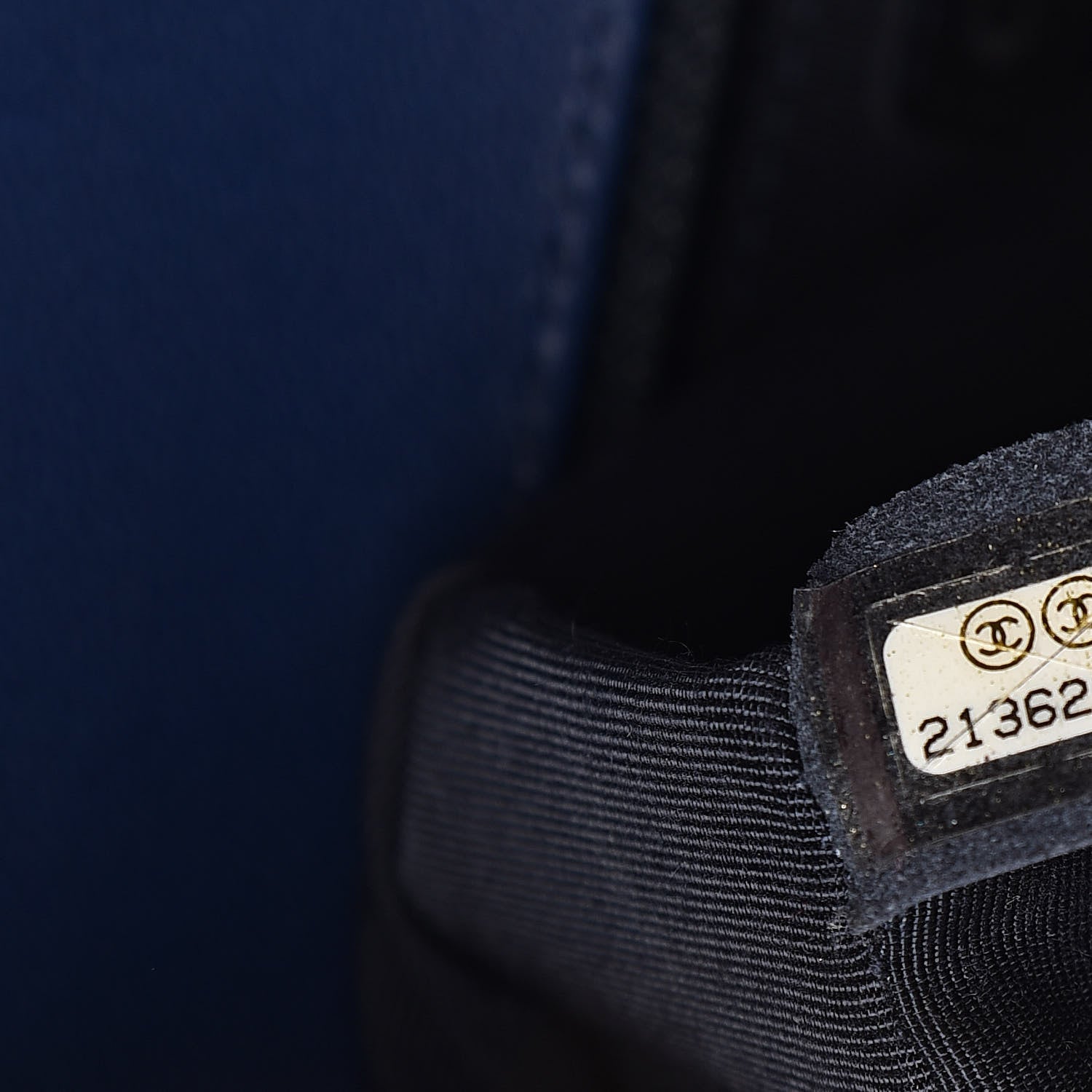 Chanel Lambskin Quilted New Medium Boy Flap Dark Blue 8 of 12