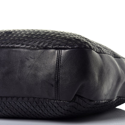 Bottega Veneta Nappa Intrecciato Braided Hobo Black 7 of 8