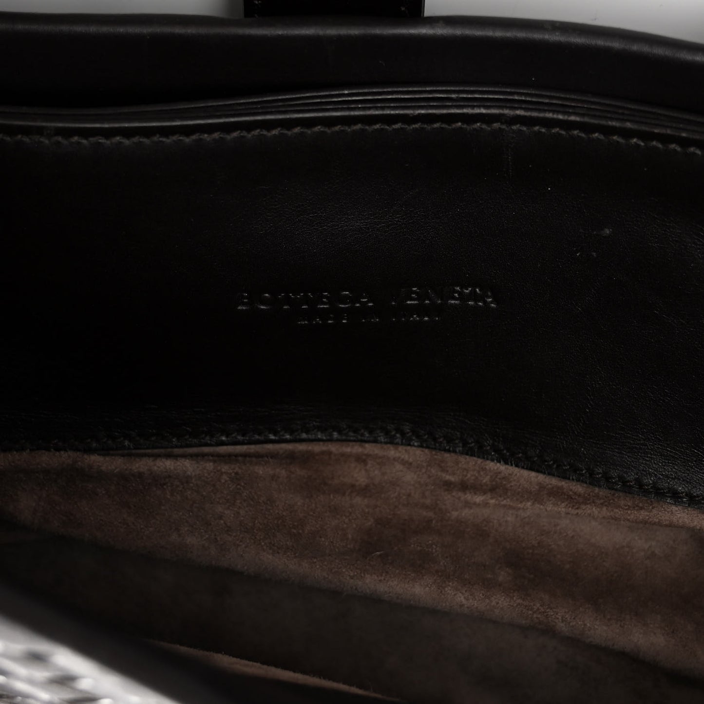 Nappa Intrecciato Medium Roma Tote Moro