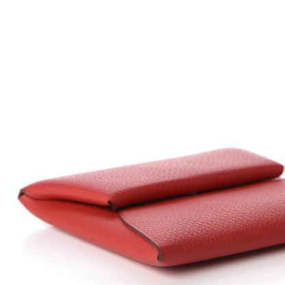Hermes Evercolor Bastia Coin Purse Rouge De Coeur 6 of 8