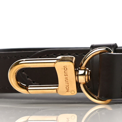 Louis Vuitton Calfskin Adjustable Speedy Bandouliere Shoulder Strap Brown 4 of 9