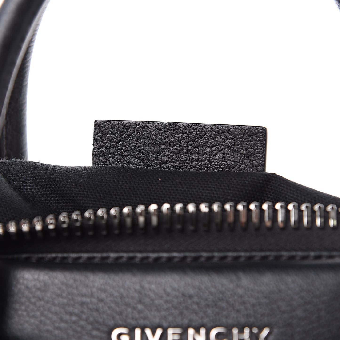 Sugar Goatskin Small Antigona Black