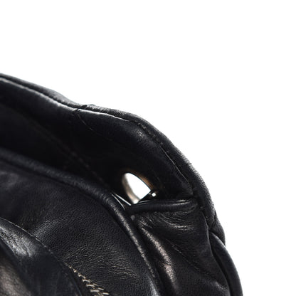 Chanel Lambskin Quilted Shoulder Bag Black 17 of 18