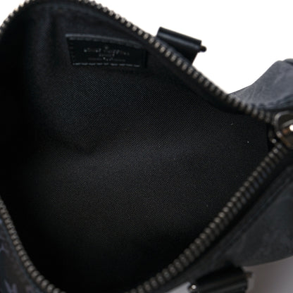 Louis Vuitton Reverse Monogram Eclipse Keepall XS Black 5 of 9