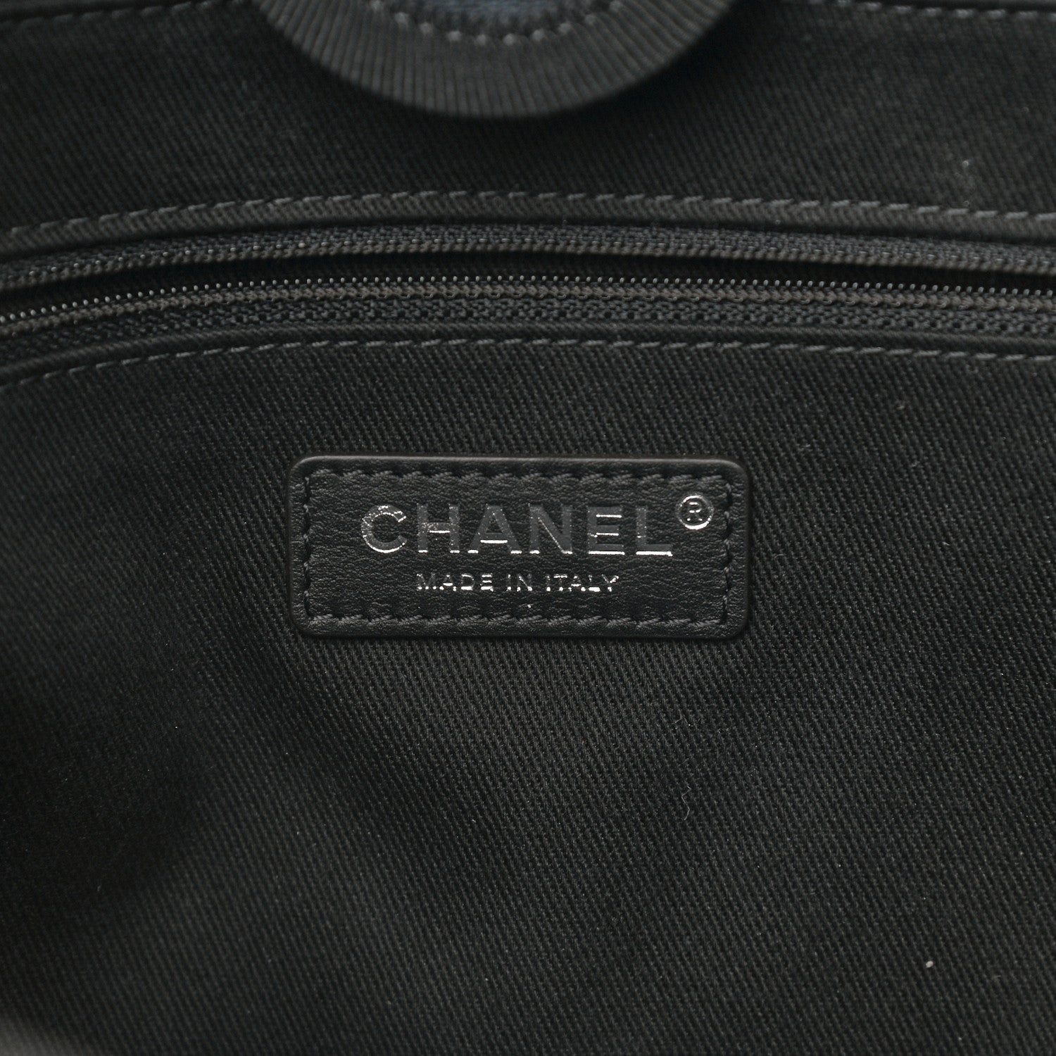 Chanel Mixed Fibers Small Deauville Tote Black 6 of 10