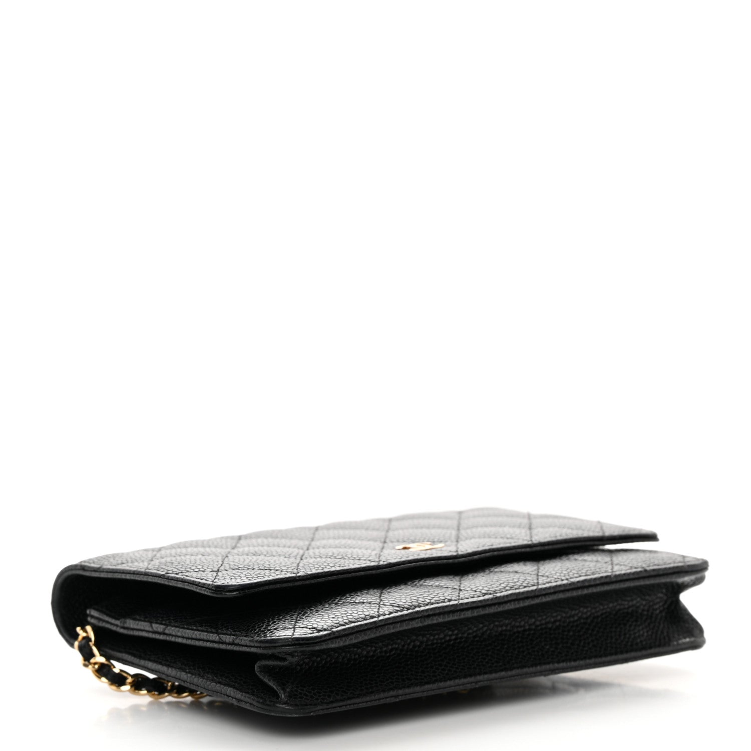 Chanel Caviar Quilted Wallet on Chain WOC Black 4 of 15