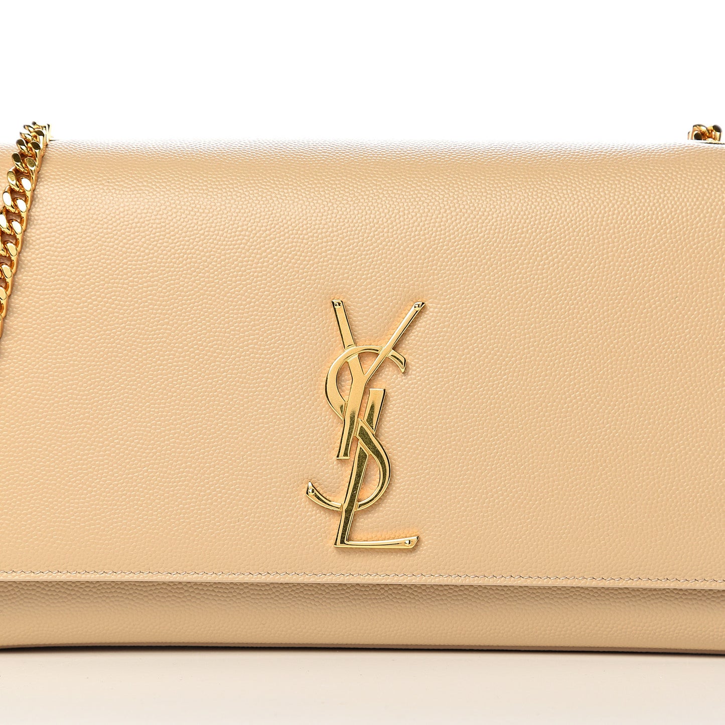 Grain De Poudre Medium Monogram Kate Satchel Nude Powder