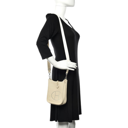 Hermes Taurillon Clemence Amazone Evelyne TPM Beton 2 of 12
