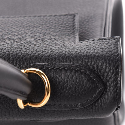 Hermes Togo Kelly Retourne 28 Black 11 of 38