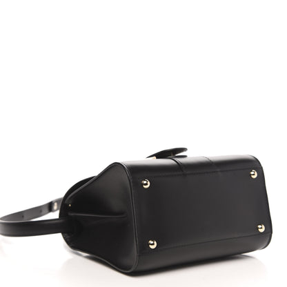 Delvaux Box Calfskin Mini Brillant Satchel Black 4 of 9