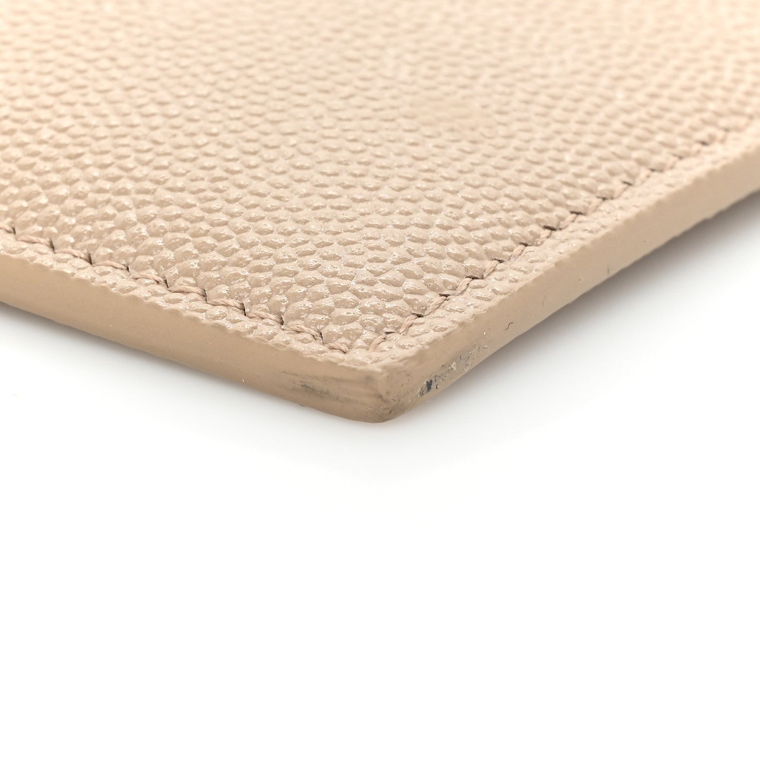 Saint Laurent Grain De Poudre Uptown Pouch Dark Beige 8 of 9