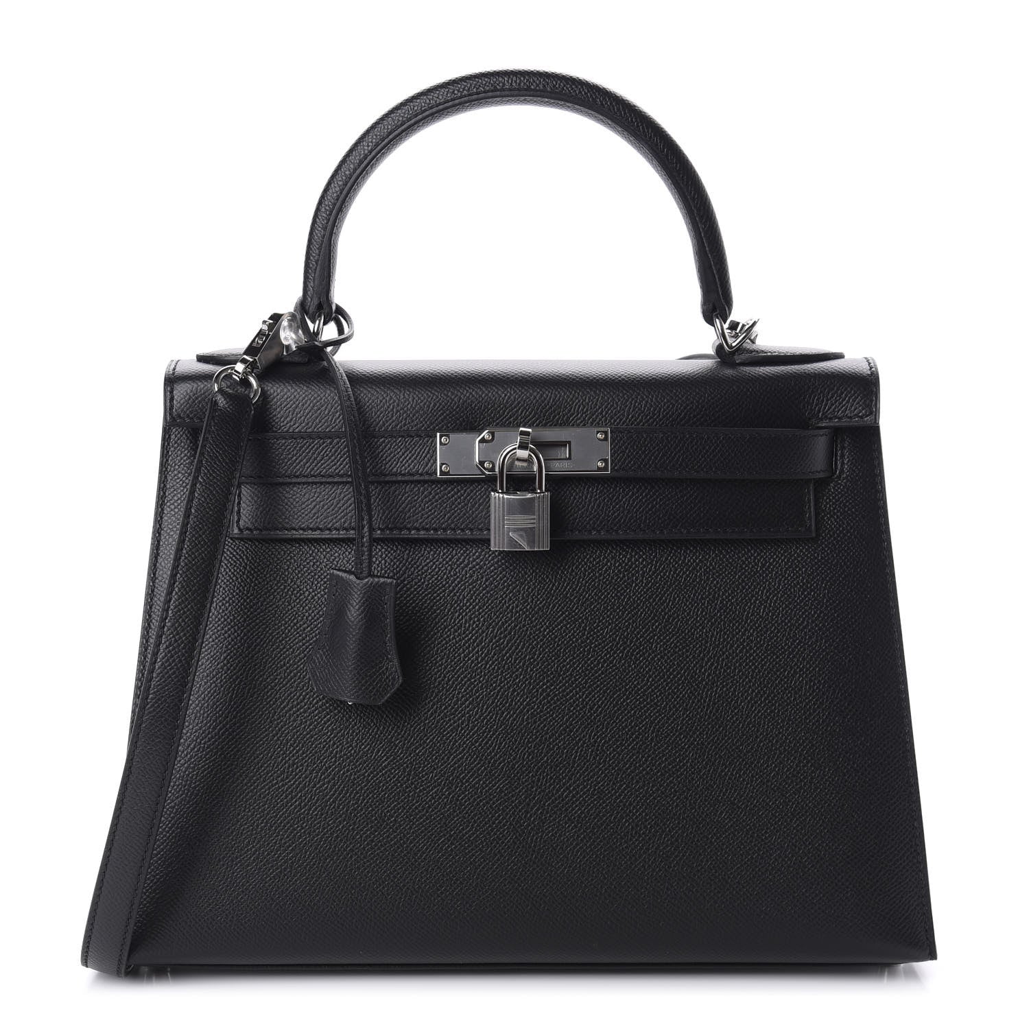 Hermes Epsom Kelly Sellier 28 Black 1 of 12