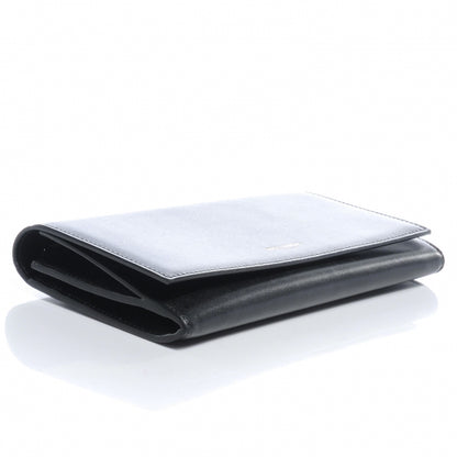 Saint Laurent Leather Classic Large Flap Wallet Black 3 of 8