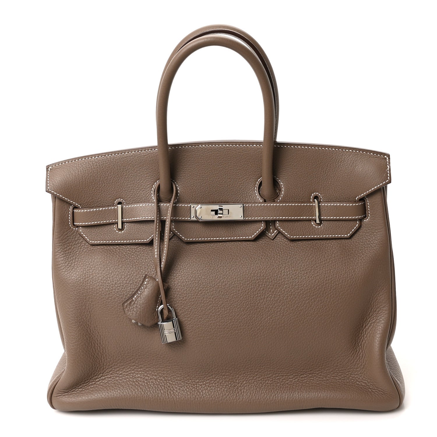 Hermes Togo Birkin 35 Etoupe 1 of 10
