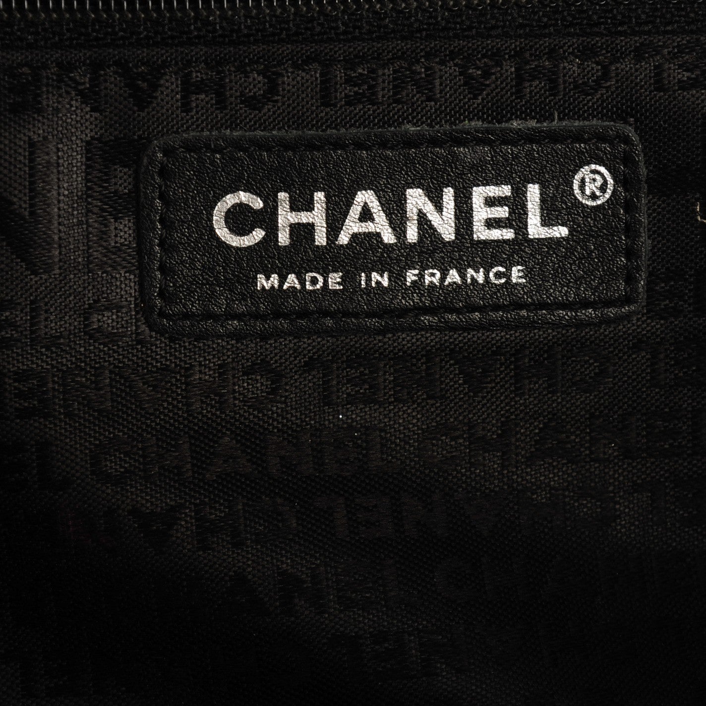 Patent Square Stitched CC Flap Clutch Black