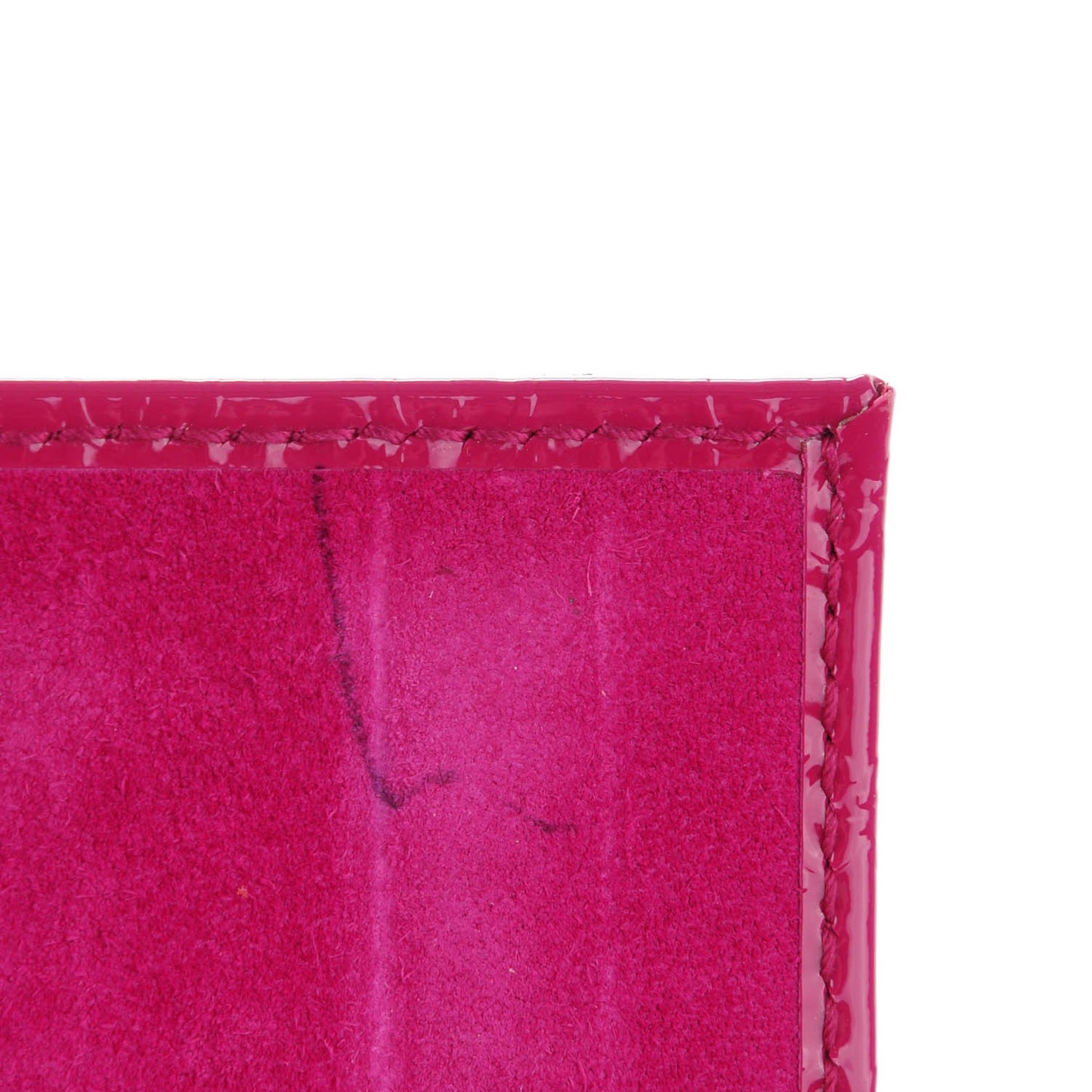 Patent Microguccissima Nice Wallet Bright Bouganville