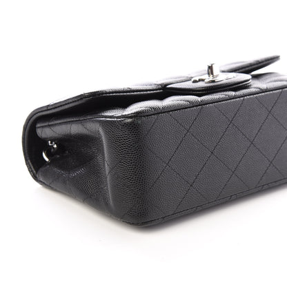 Chanel Caviar Quilted Mini Rectangular Flap Black 5 of 9