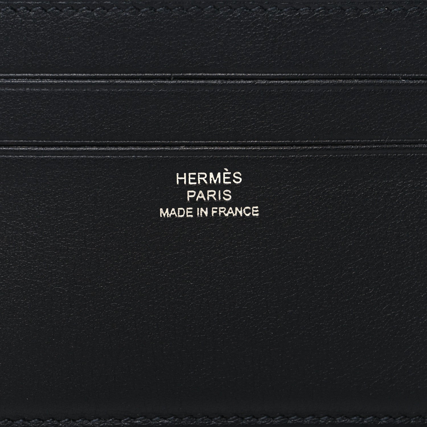 Hermes Swift Citizen Twill Card Case Black 8 of 9