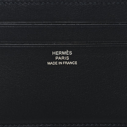 Hermes Swift Citizen Twill Card Case Black 8 of 9