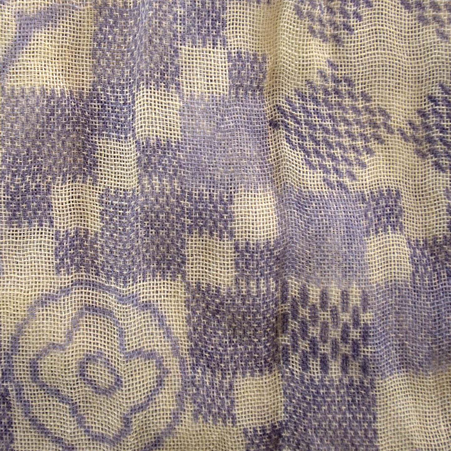 Cashmere Silk Damier Azur Stole
