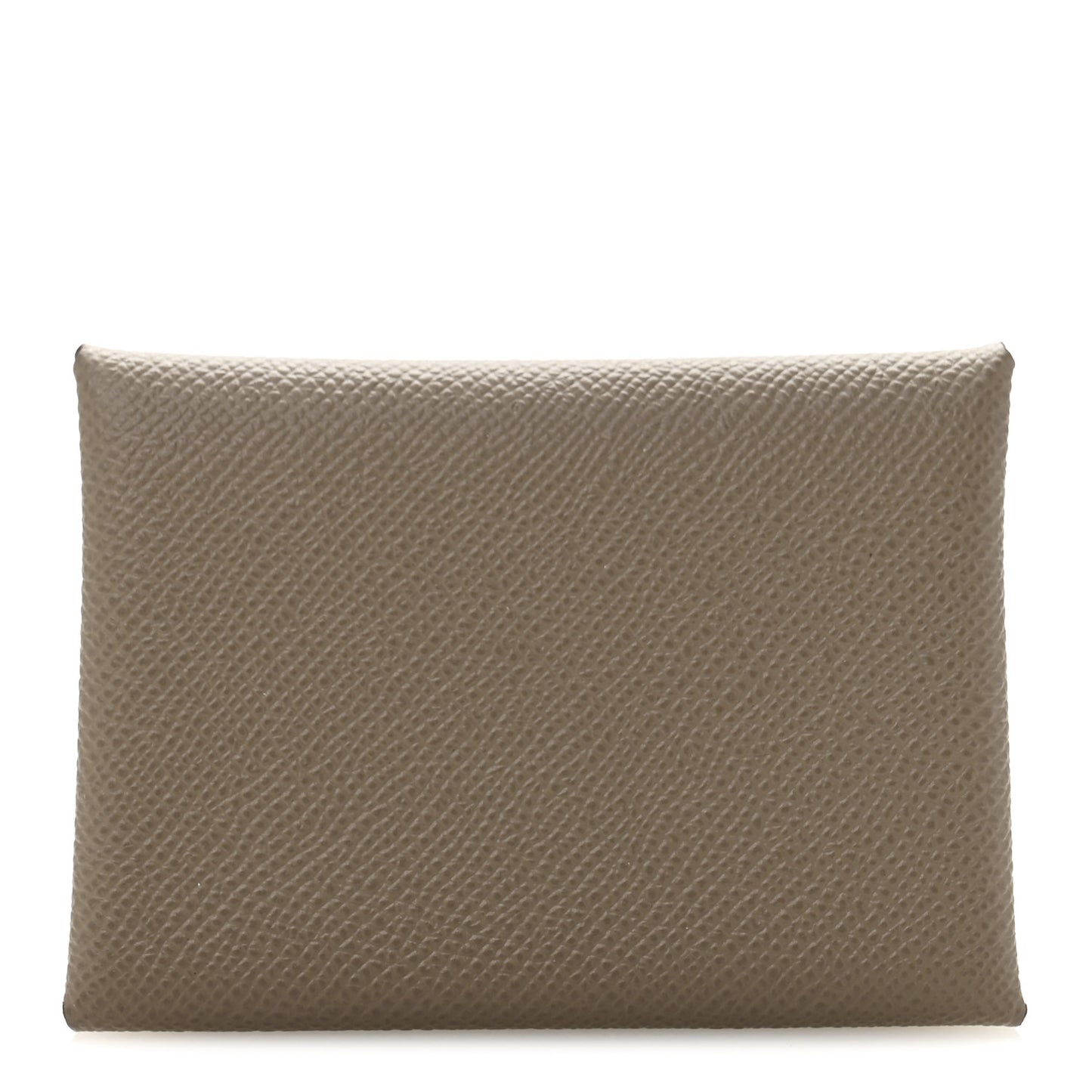 Epsom Calvi Duo Card Case Etoupe