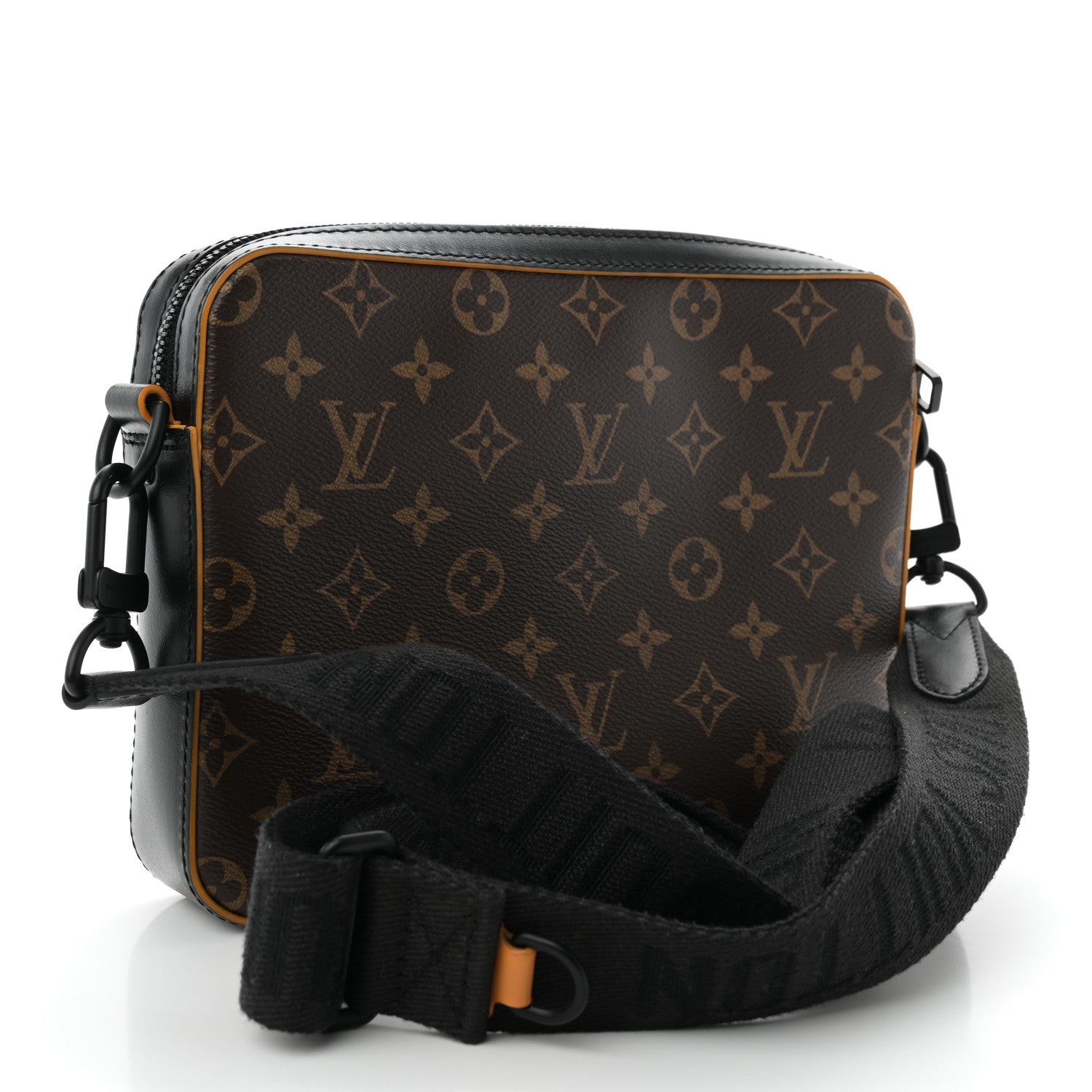 Louis Vuitton Monogram Macassar Trio Messenger Radiant Sun 3 of 9