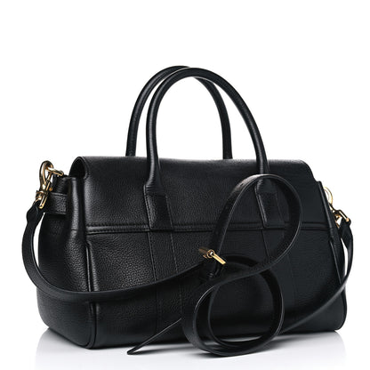 Mulberry Natural Vegetable Tanned Small Bayswater Black 2 of 11
