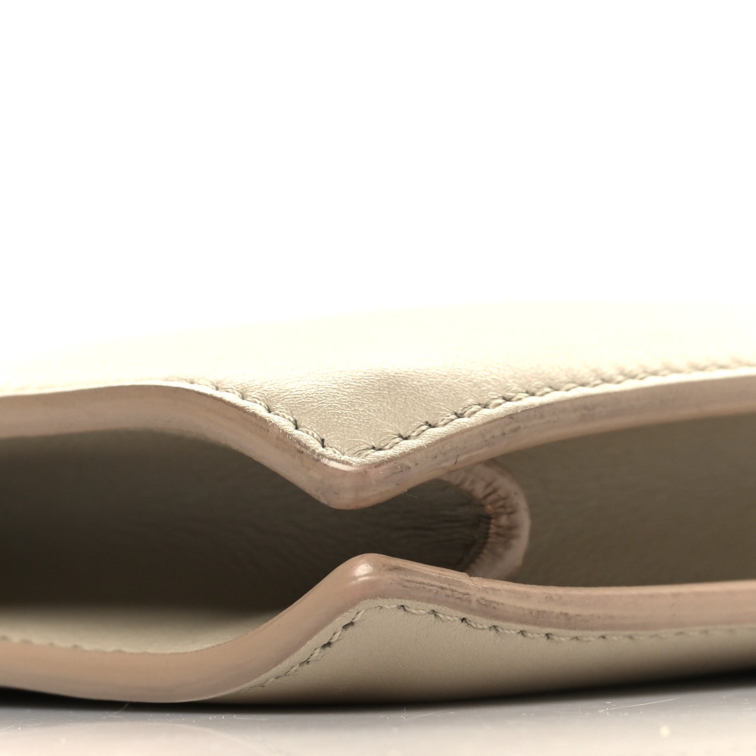 Celine Smooth Calfskin Mini Clasp Bag Beige 9 of 10