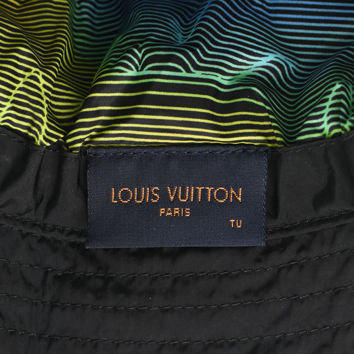 Louis Vuitton Nylon 2054 Transformable Bob Bucket Hat Black 8 of 8
