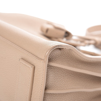 Saint Laurent Grained Calfskin Baby Sac De Jour Souple Dark Beige 11 of 12
