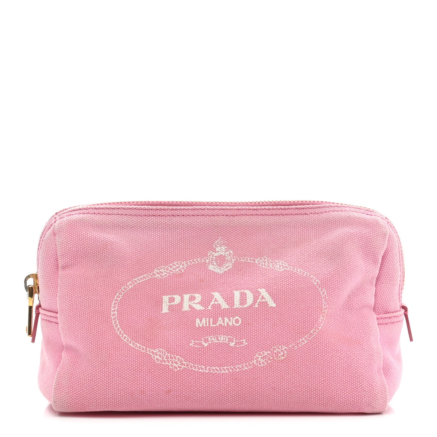 Canvas Canapa Logo Pouch Geranio