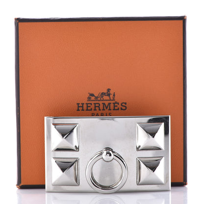 Hermes Palladium Collier de Chien 32mm Belt Buckle 5 of 5