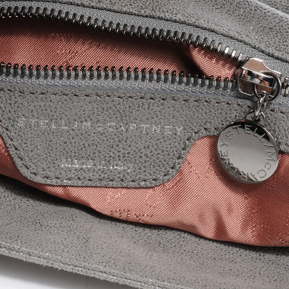 Stella McCartney Faux Leather Shaggy Deer Falabella Messenger Gray 7 of 9