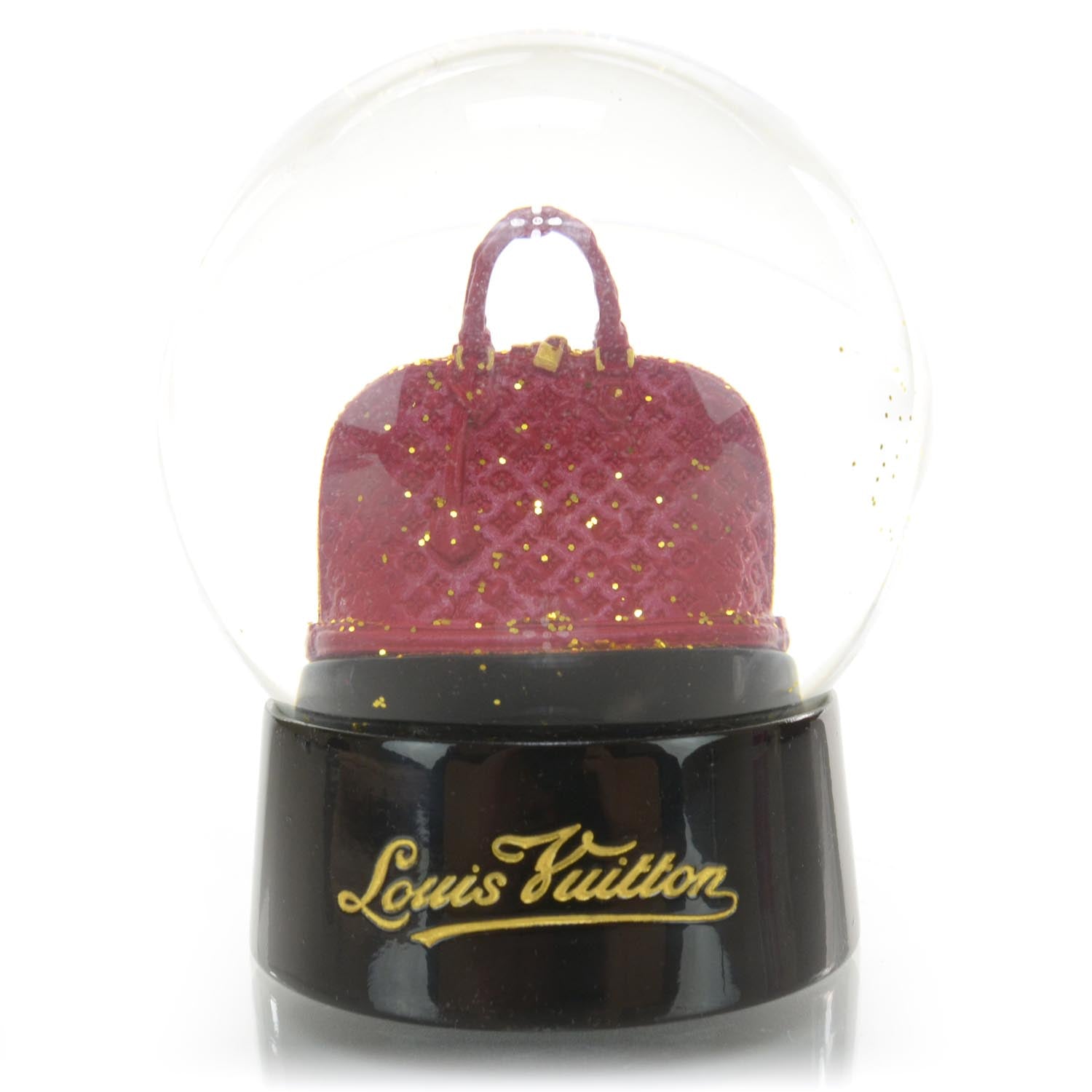Louis Vuitton Alma Snow Globe Boule A Neige Rouge 1 of 4