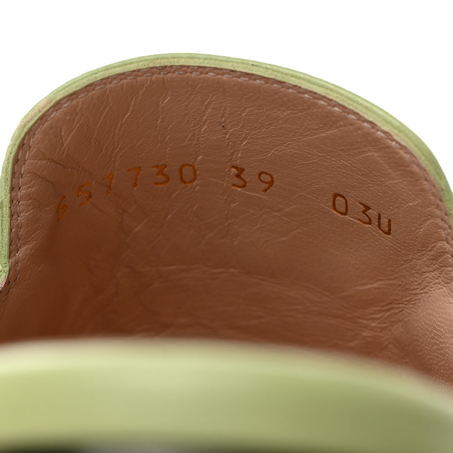 Malaga Kid Womens Princetown Slippers 39 Pistachio Green