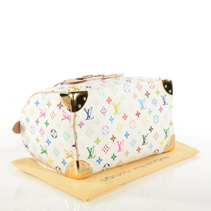 Louis Vuitton Monogram Multicolor Speedy 30 White 4 of 7