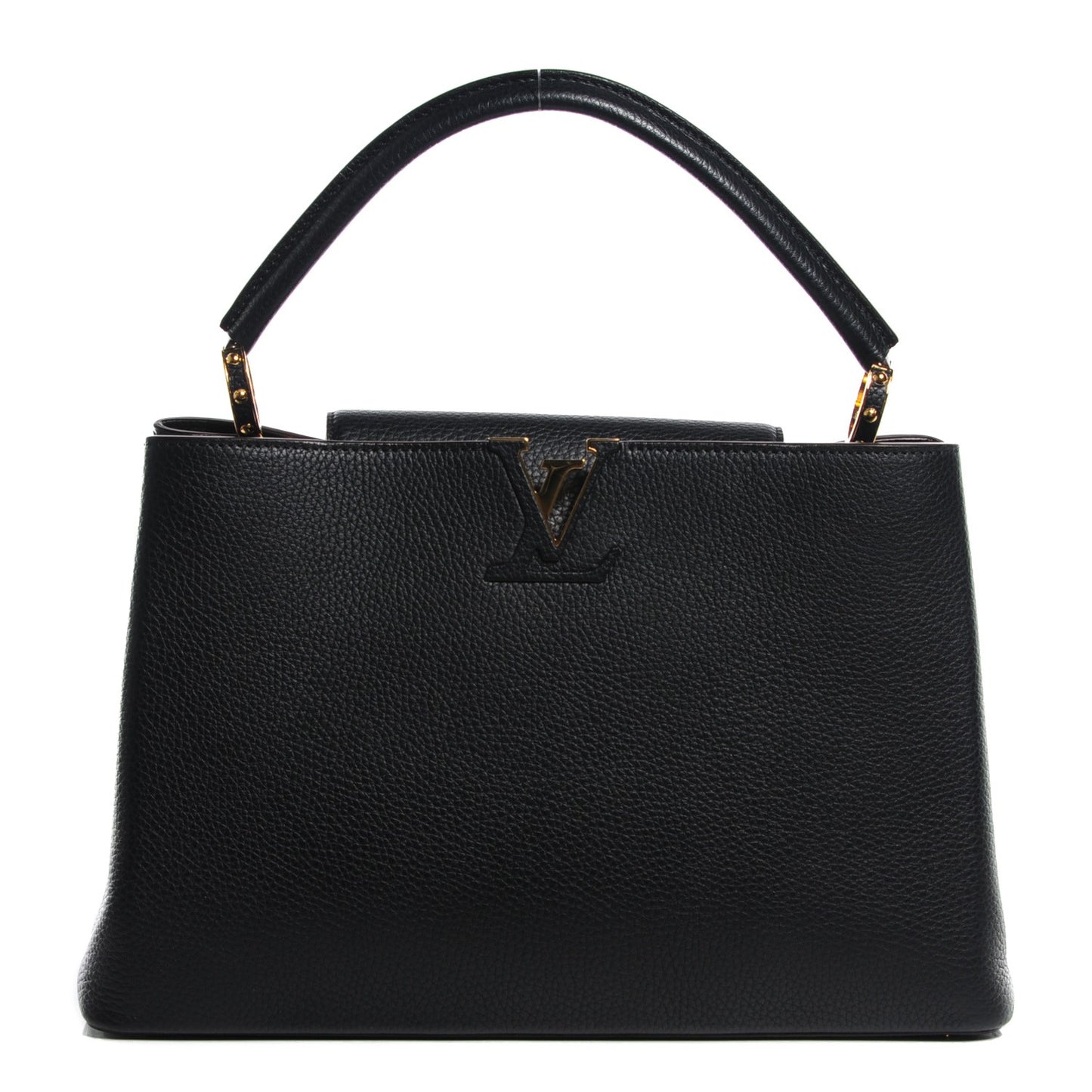 Taurillon Capucines MM Black