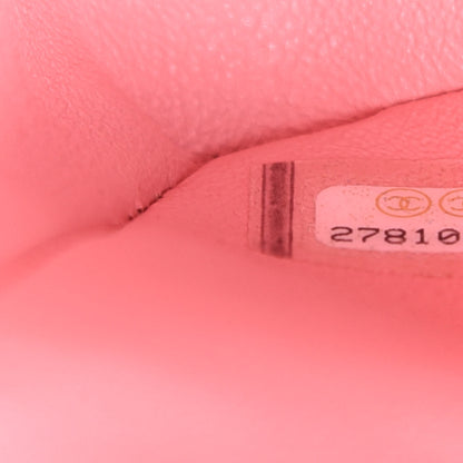 Chanel Caviar Chevron Quilted Small Double Flap Pink 7 of 12
