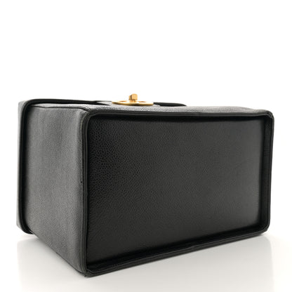 Chanel Caviar Vanity Train Case Black 4 of 12