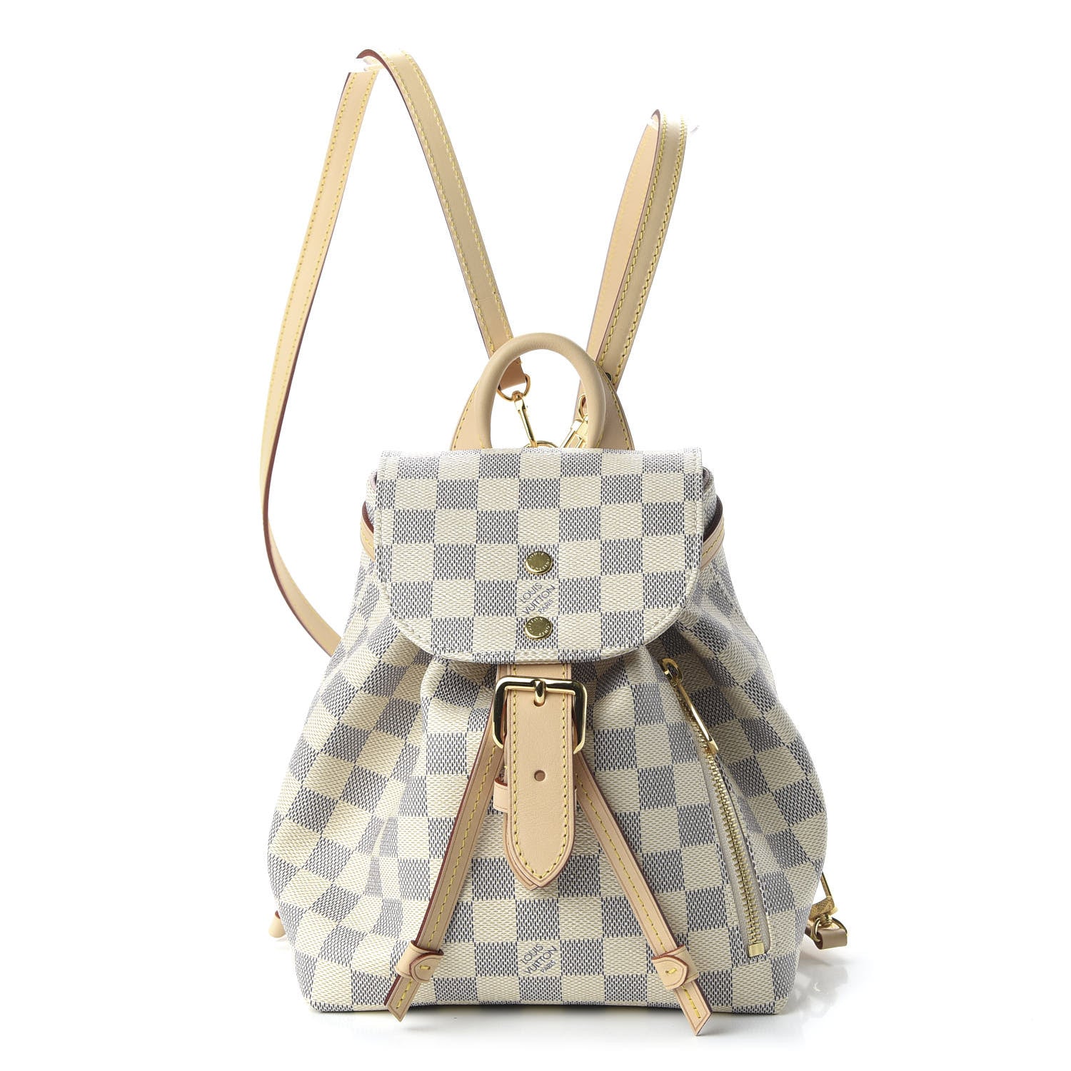 Louis Vuitton Damier Azur Sperone BB Backpack 1 of 8