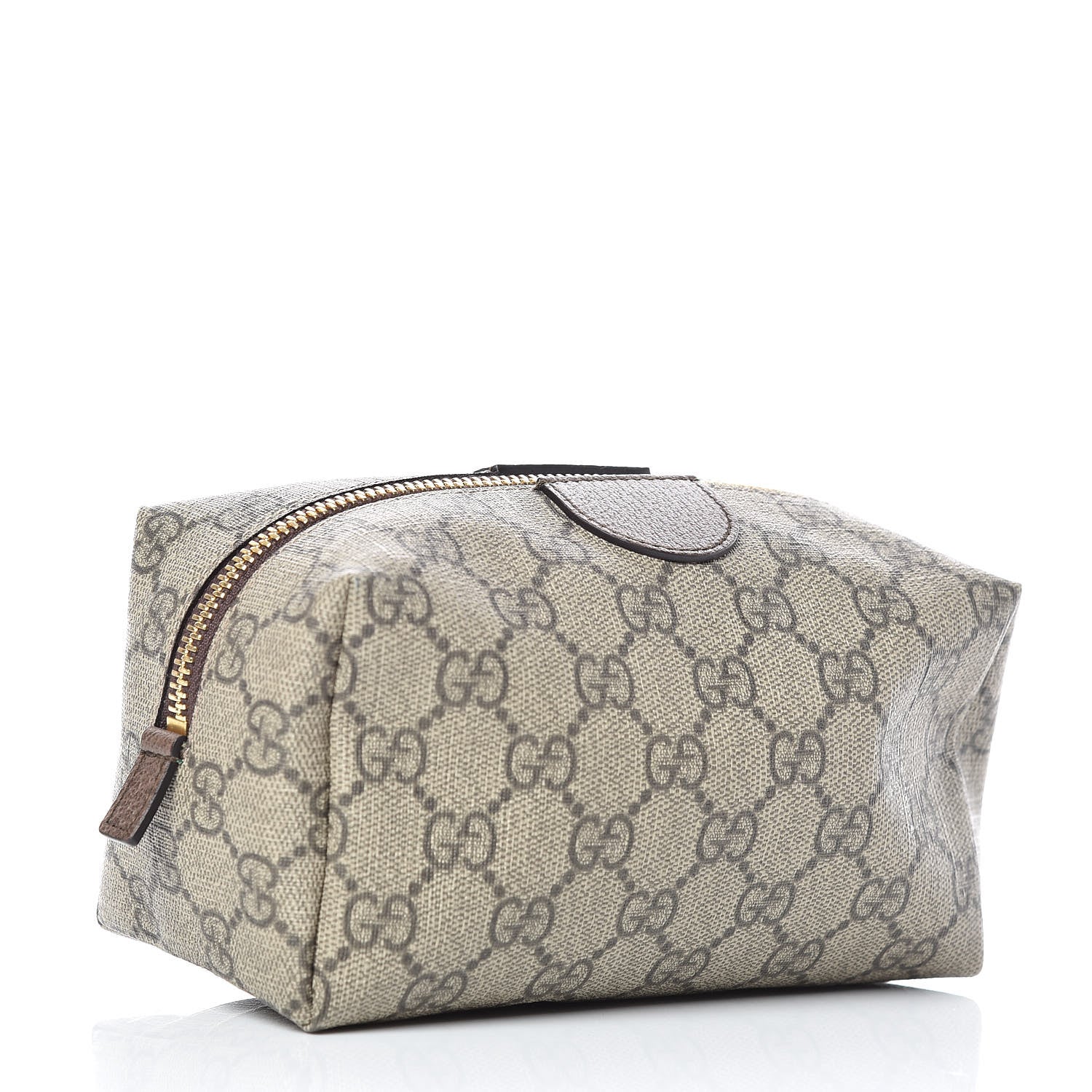 Gucci Soft GG Supreme Monogram Calfskin Medium Ophidia Cosmetic Case Beige Ebony New Acero 3 of 9